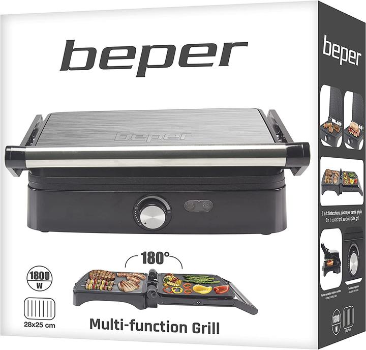 Actual product image Beper P101TOS502 Multifunction grill