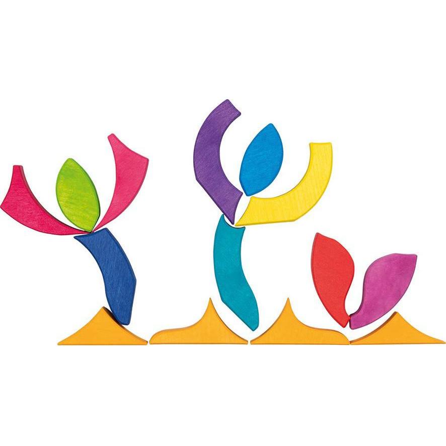 Thumbnail - Goki Bausteine Schmetterling Mariposa 15 Teile