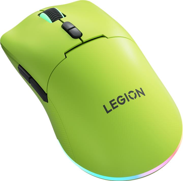 Actual product image Lenovo Legion M220 Wireless RGB Gaming Mouse - Surge Green (P) (Cable, Wireless)