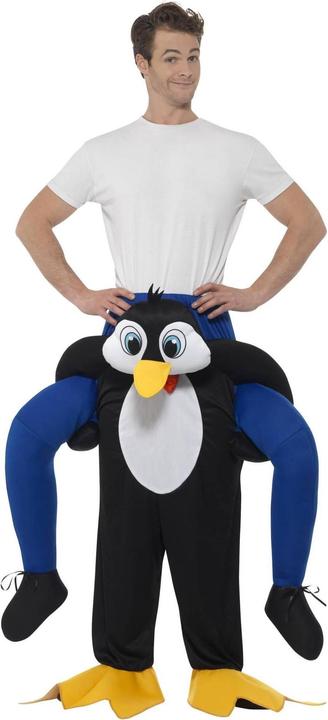 Smiffys Unisex Adult Penguin Piggy Back Costume (One size)
