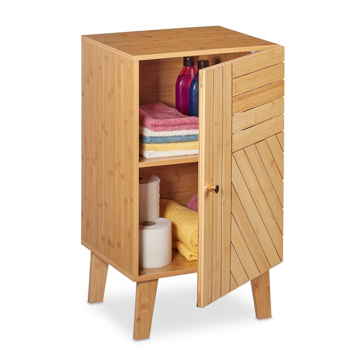 Relaxdays Armoire de salle de bain (40 x 37 x 70 cm)