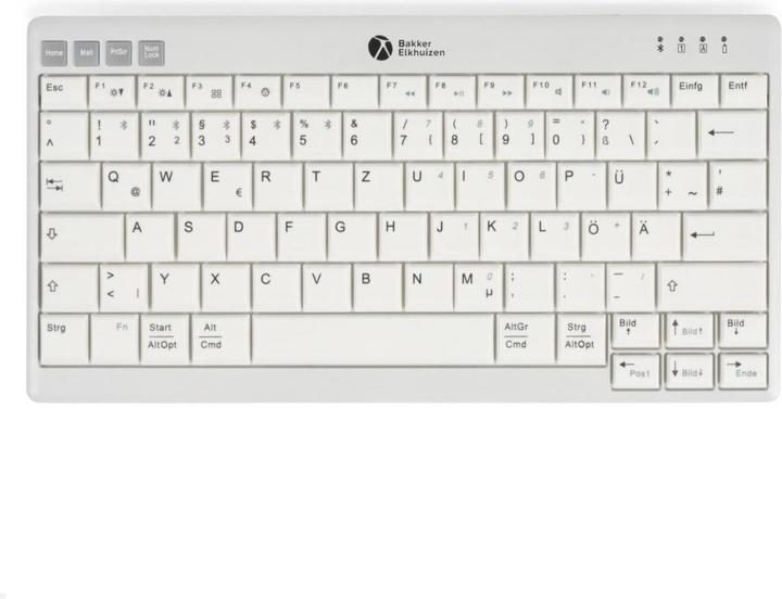 Productafbeelding Bakker Elkhuizen BakkerElkhuizen Keyboard UltraBoard 950 V2 Wireless (DE) detailhandel (DE, Bedraad, Draadloze)