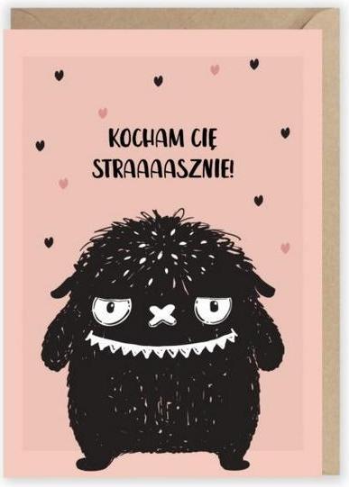 Cardie Grusskarte Ich liebe dich so sehr K027 (1 Pcs.)