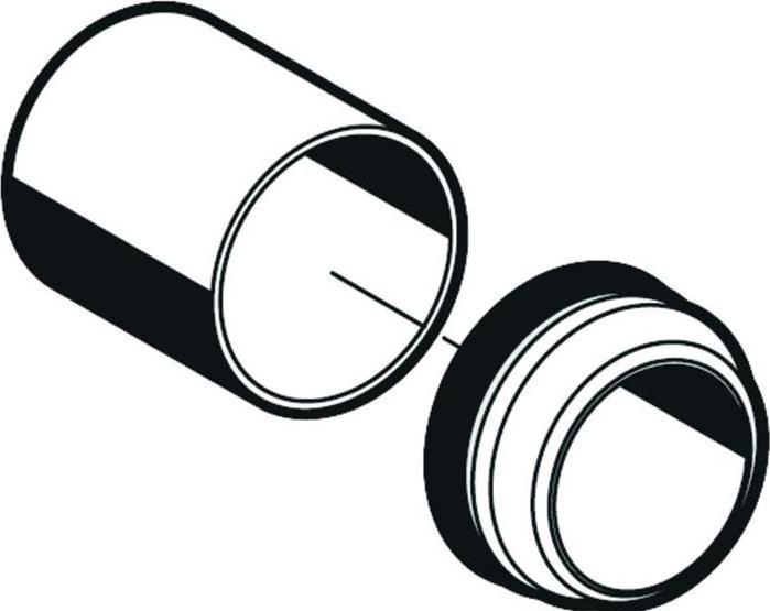 Produktbild Schell Schubhülse LINUS mit Rosette