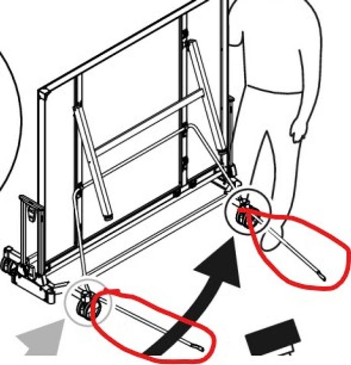 Sponeta 1 Strebe R18x0.8/839(819) gepulvert