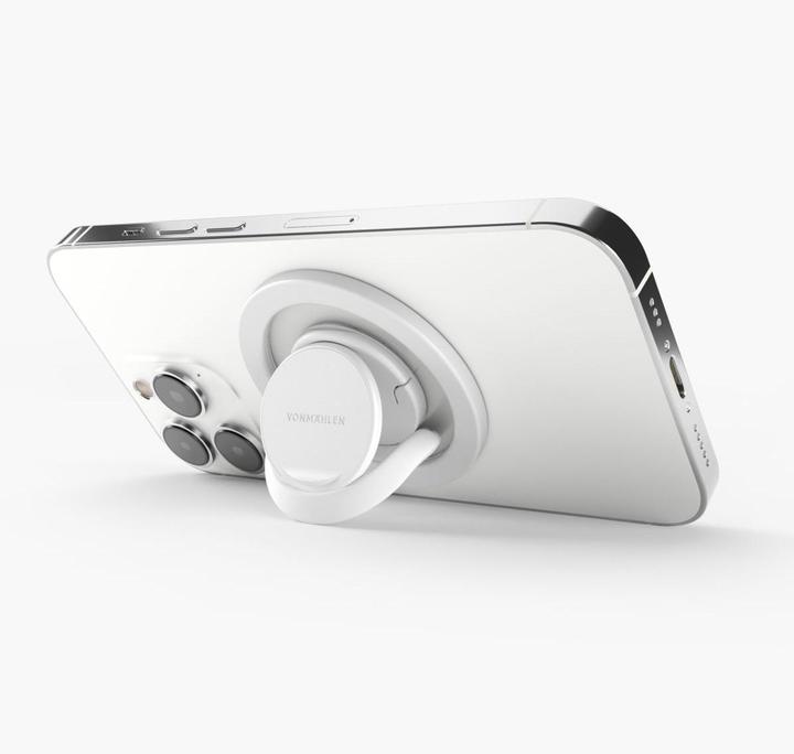 Actual product image Vonmählen Backflip Mag - White (Magsafe Sticker incl.)