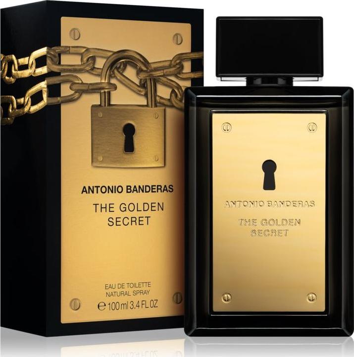Actual product image Antonio Banderas The Golden Secret Eau De Toilette Spray 200ml (Eau de toilette, 200 ml)