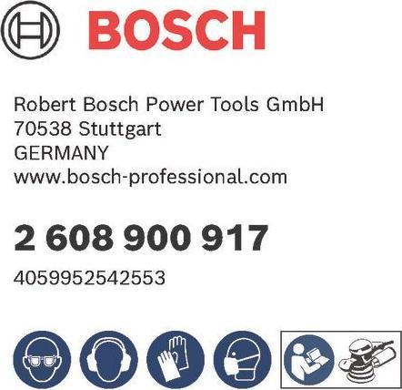Actual product image Bosch Professional Zubehör EXPERT C470 Sanding paper with 6 holes for random orbital sander, 150 mm, G 40, 50 pcs. (40)