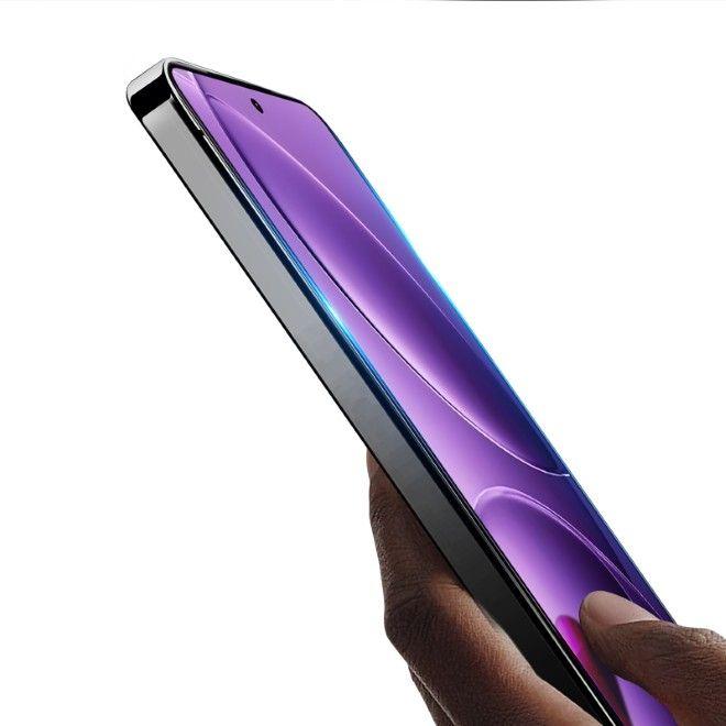 Actual product image Dux Ducis - Tempered Glass - Xiaomi Poco F7 Ultra - Black (1 pcs., Xiaomi Poco F7 Ultra)