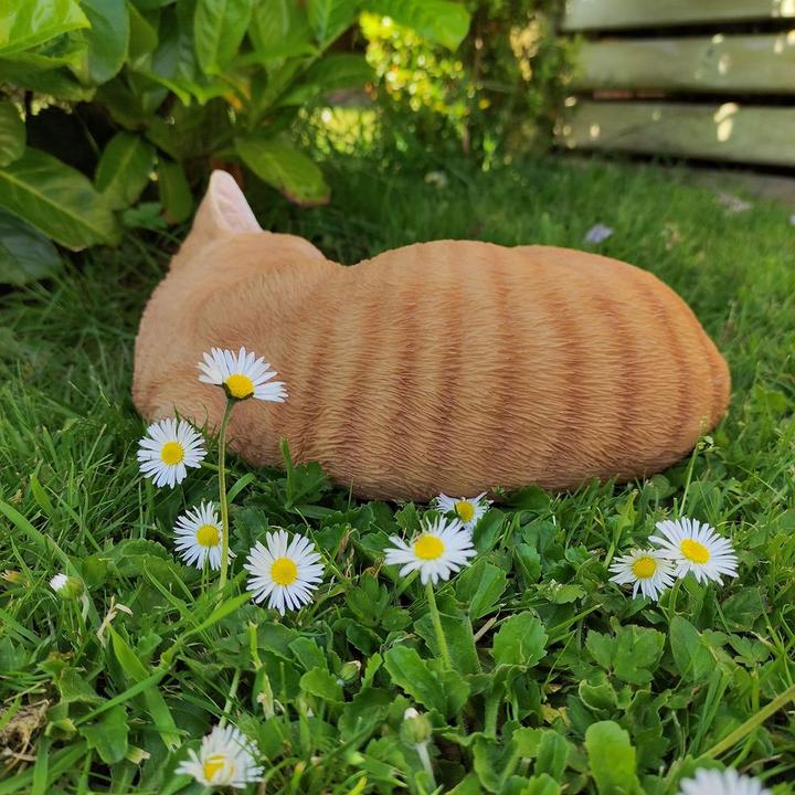 Actual product image Decorative figure cat sleeping