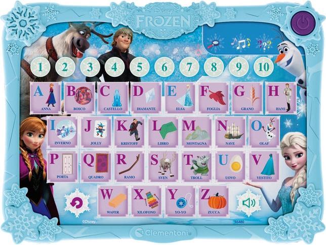 Actual product image Clementoni Frozen Alphabet Pad 4+