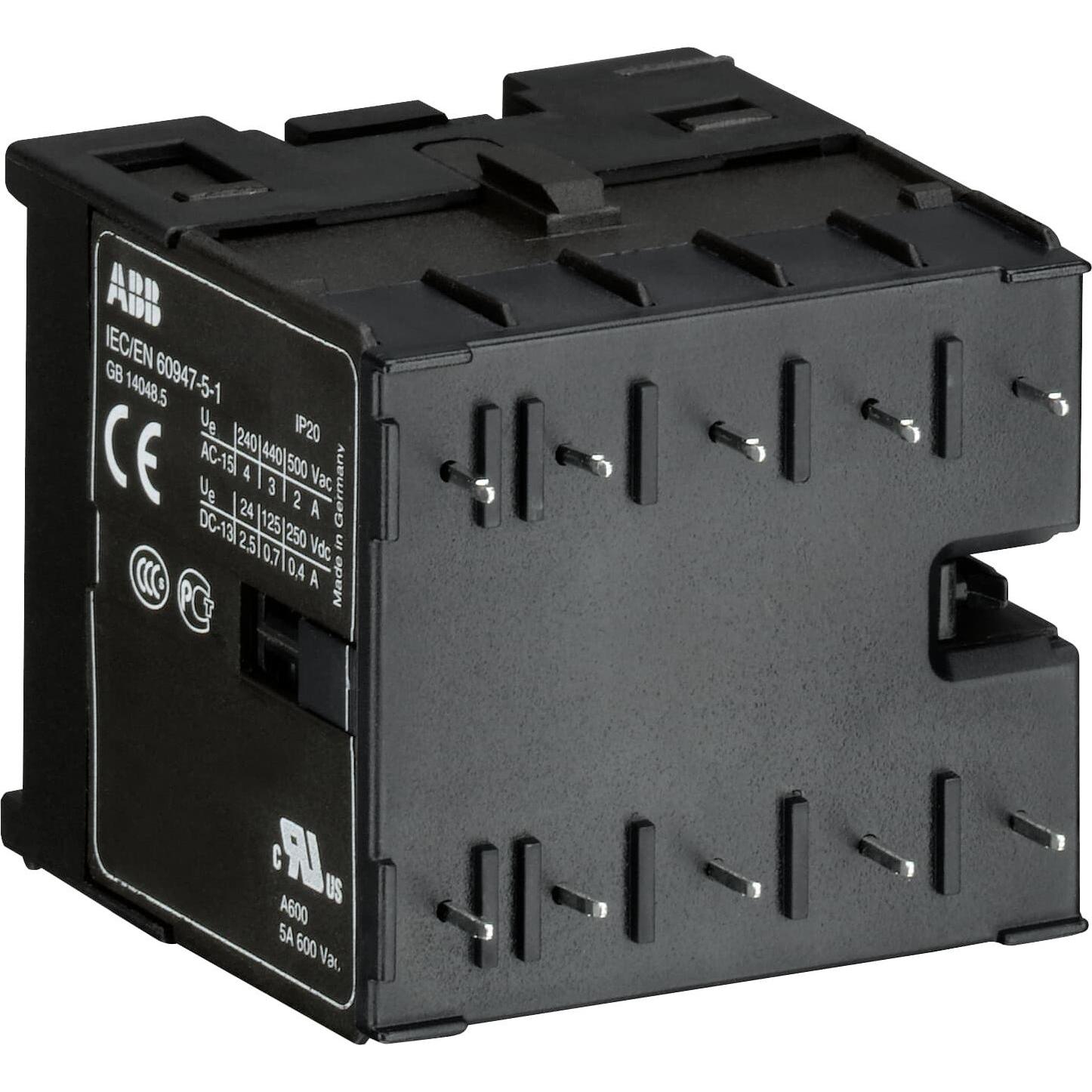 ABB KC6-40E-P-01 Kleinhilfsschütz 24VDC GJH1213009R0401, Relais