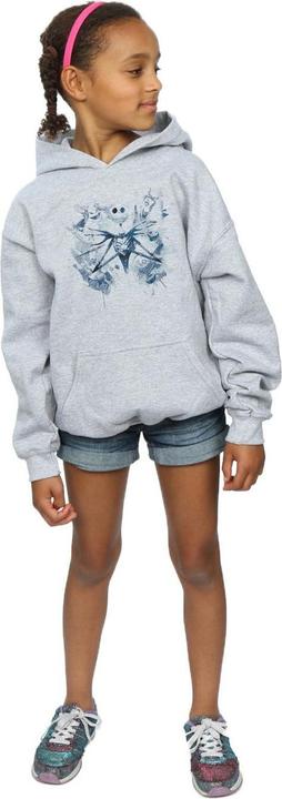 Produktbild Disney Nightmare Before Christmas Paint Spray Carers Kapuzenpullover Mädchen (152, 158)