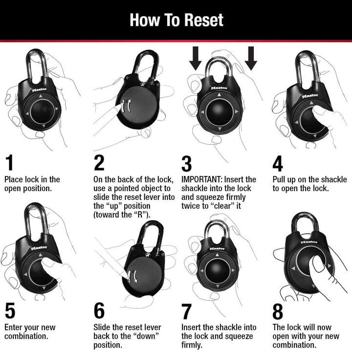 Produktbild Master Lock Vorhängeschloss ‎1500iD