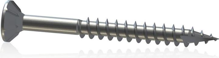 Actual product image Reisser RETINOX 2 plus chipboard screws, flat countersunk head, TX drive, partial thread, 5.0 x 70, (200 Screws per piece)