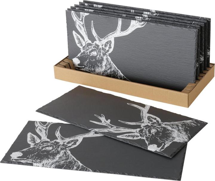 Actual product image Boltze Home Moritz serving board slate black 48cm assorted (1 piece)