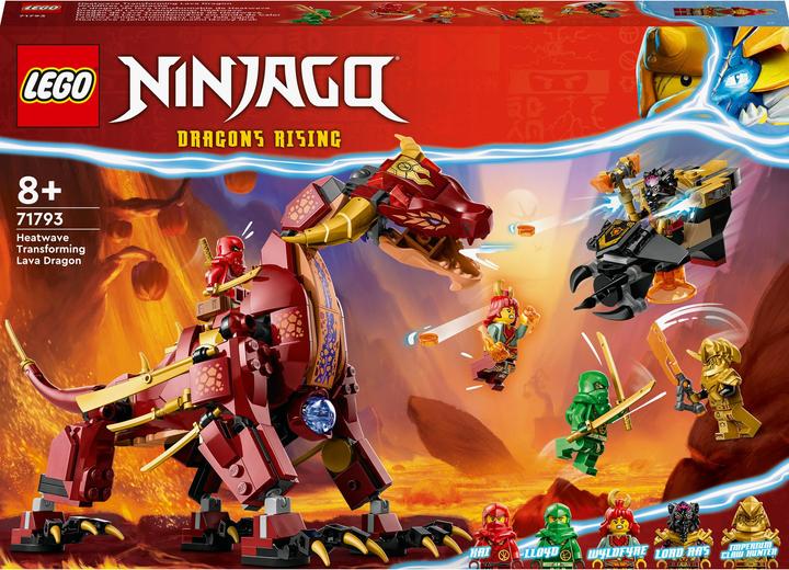 LEGO Wyldfyre's Lava Dragon (71793, LEGO Ninjago)