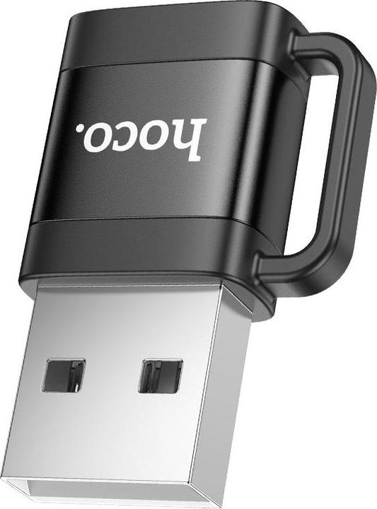 Image du produit Hoco Cable adapter OTG USB A (male) to Type C (female) 3A UA31D black (USB-A, USB-C)