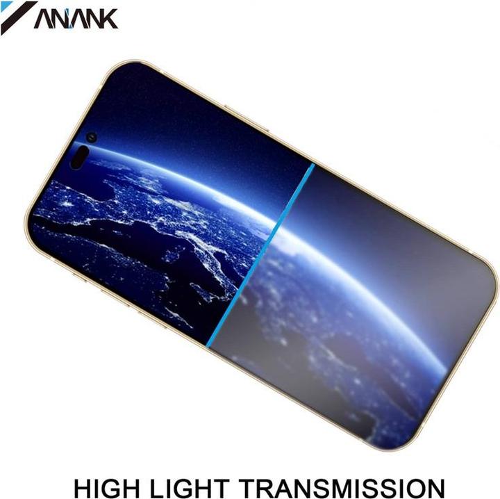 Actual product image Anank 2.5D Corning Gorilla transparent armoured glass for iPhone 16 - 5x reinforced (1 Piece, Apple iPhone 16)