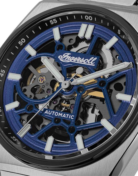 Image du produit Ingersoll 1892 Ingersoll I14305 Herrenuhr Ingersoll Vert Automatik 43mm 5ATM (Montre squelette, 43 mm)