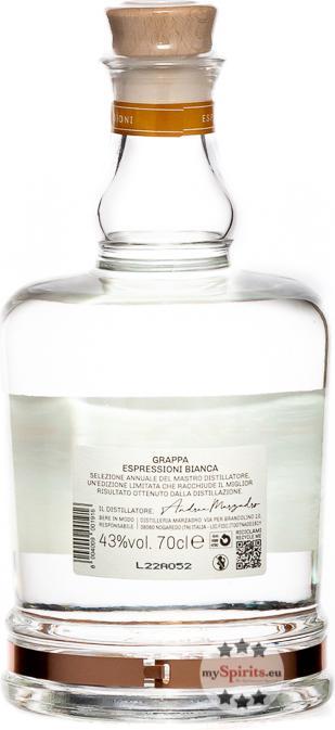 Produktbild Marzadro Espressioni Bianca 0,7l 43%