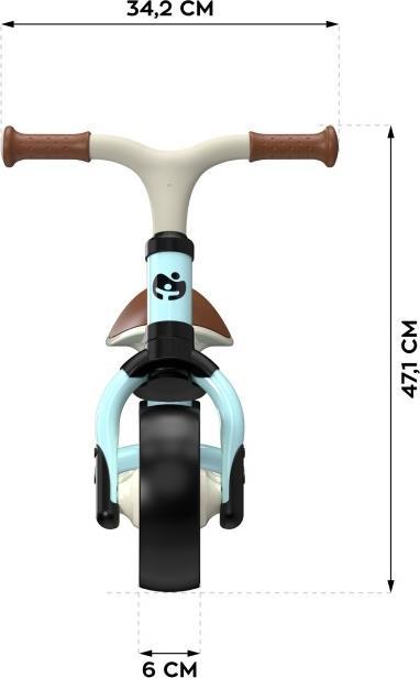 Produktbild Tulano Scout 15 Blau Langlaufrad