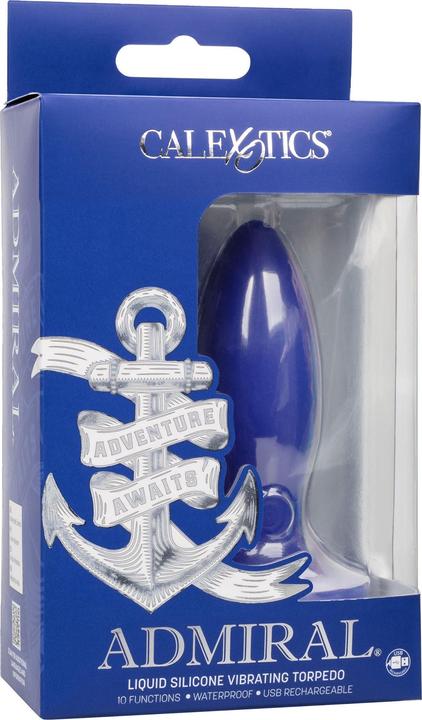 Produktbild Admiral Torpedo Anal Plug Vibrator Blau
