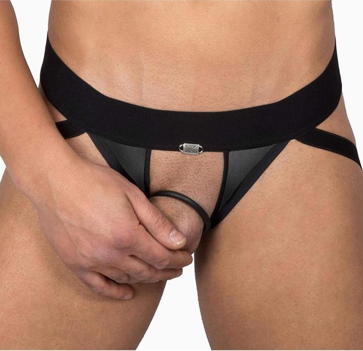 Immagine prodotto Eros Veneziani Wetlook Jock ouvert (M, L)