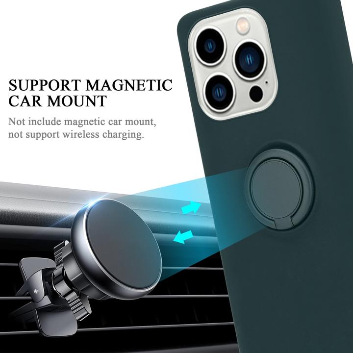 Immagine prodotto Cadorabo Custodia per Apple iPhone 14 PRO MAX in TPU Liquid Ring in stile custodia in silicone (Apple iPhone 14 Pro Max)