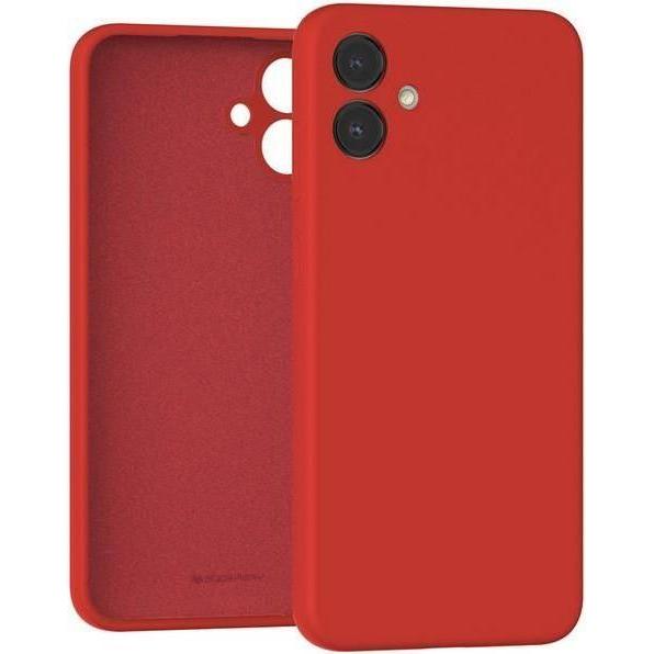 Mercury Silicone Samsung A05 A055 czerwony/red (Samsung Galaxy A05s), Smartphone Hülle, Rot
