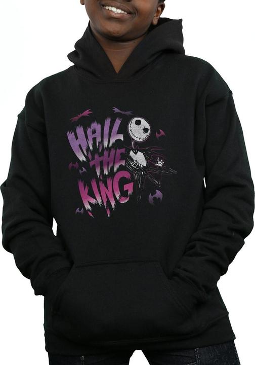Immagine prodotto Disney Nightmare Before Christmas Hail The King Felpa con Cappuccio Ragazzi (116)