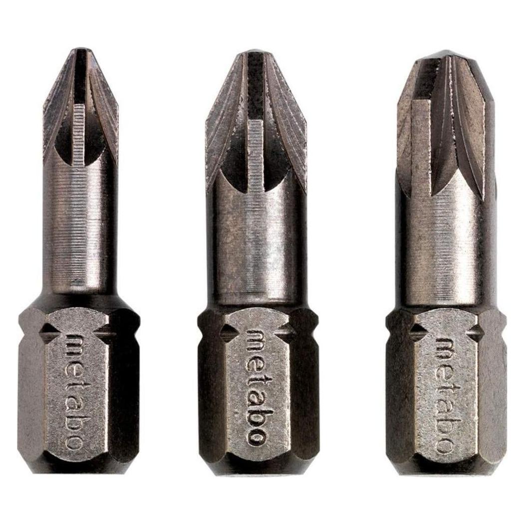 Metabo Schwarz Bits, Bits Pozidriv (Kreuz Pozidriv Pz)