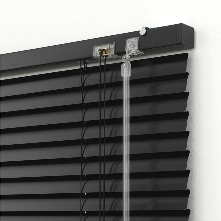 Produktbild Gardinia Aluminium Jalousie Schwarz, 50 x 175 cm (58 x 3.5 x 7 cm)