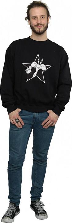 Produktbild Looney Tunes Sylvester Mono Star Sweatshirt (3XL)