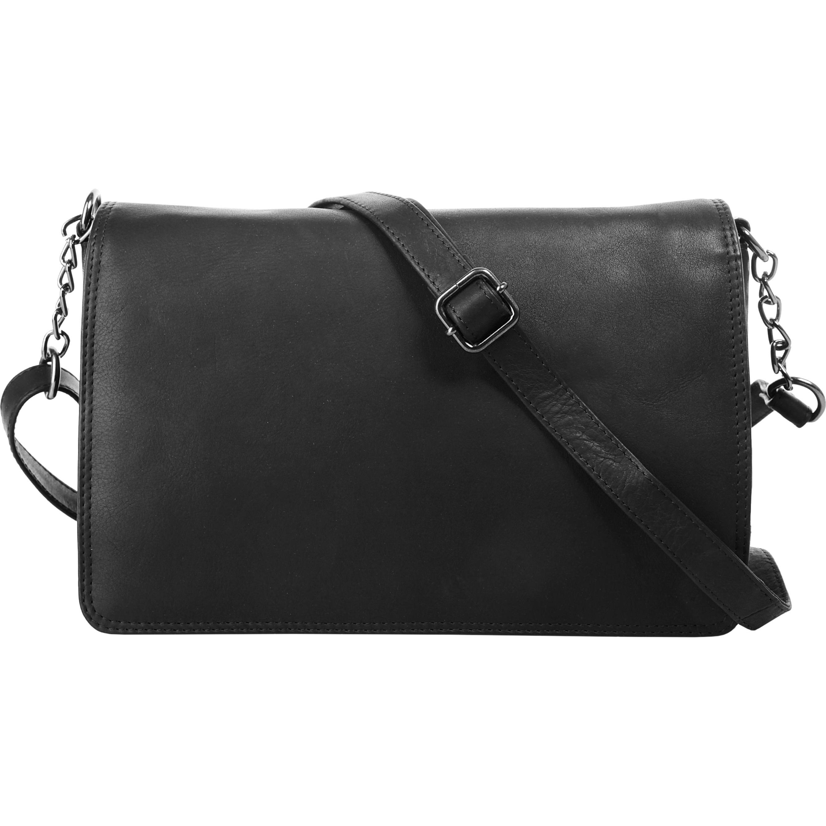 Cluty, Handtasche, Umhängetasche, Schwarz