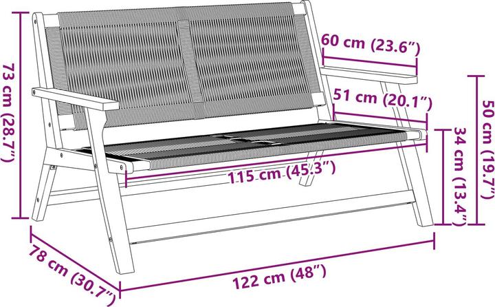 Produktbild vidaXL gartenmöbel