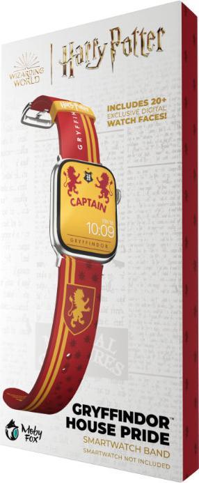 Actual product image Moby Fox Harry Potter bracelet pour smartwatch House Pride II - Gryffindor (Silicone)