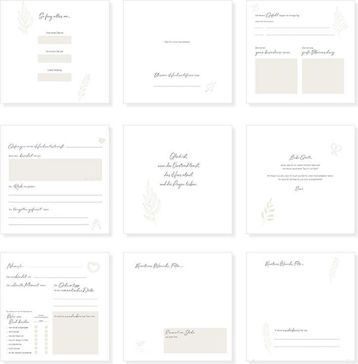 Image du produit Goldbuch Amour des fleurs (20 x 24.5 cm)