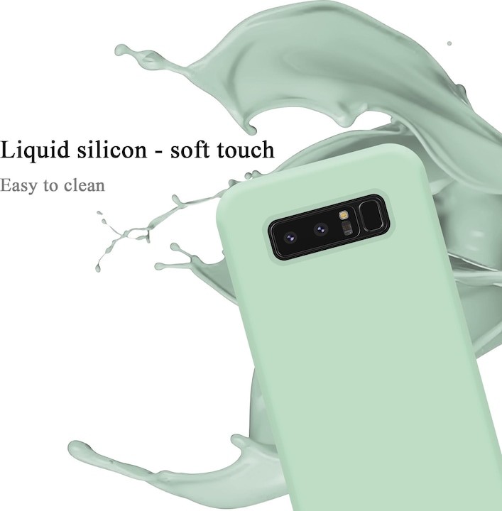 Actual product image Cadorabo TPU Liquid Silicone Case Cover (Samsung Galaxy Note 8)