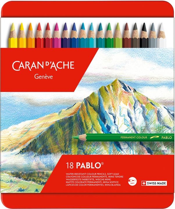 Produktbild Caran d'Ache Pablo Metallschachtel (18 x)