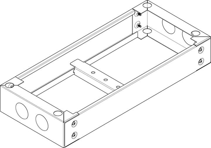 Produktbild ABN Standsockel UF209 590x90x280 RAL7022