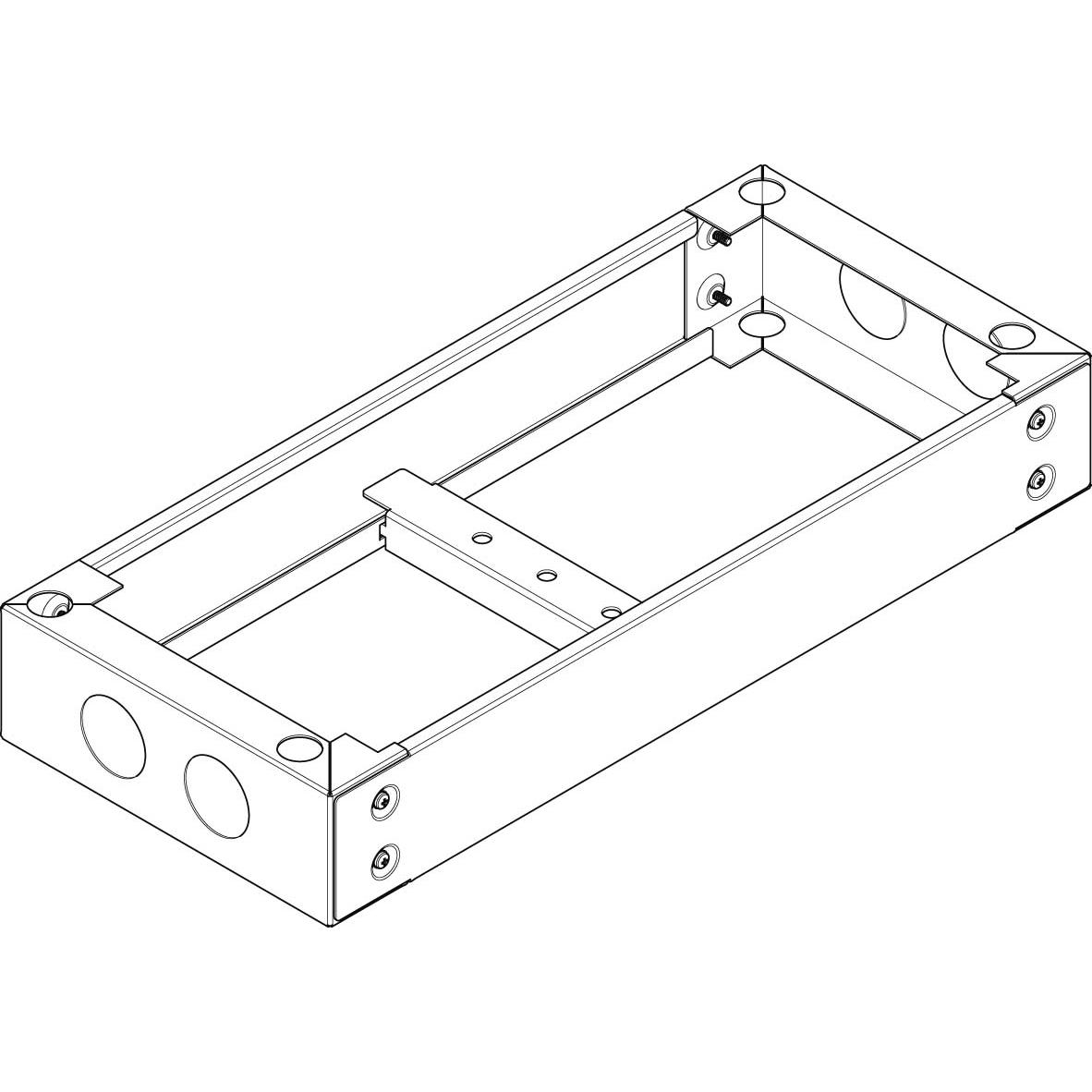 ABN, Verteilerschrank Zubehör, Standsockel UF209 590x90x280 RAL7022