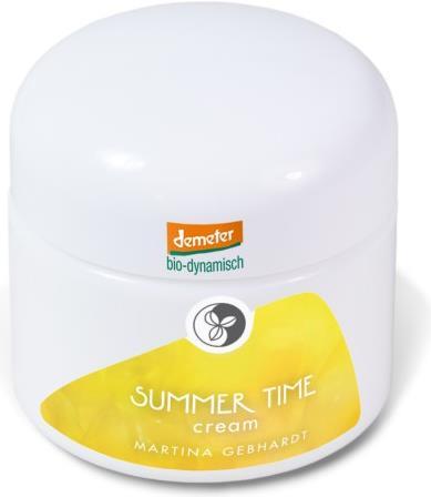 Actual product image Martina Gebhardt SUMMER TIME Cream (50 ml, 24h cream, Up to SPF 10)