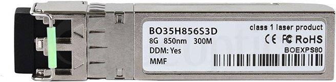 Actual product image BlueOptics Finisar FTLF8528P3BCV Compatible SFP+ BO35H856S3D