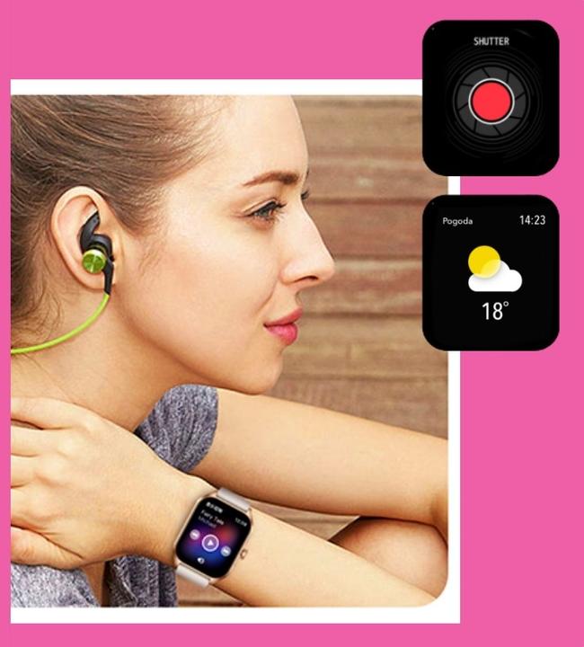 Actual product image RNCF03-5 Damen Smartwatch Roségold Armband + Armband