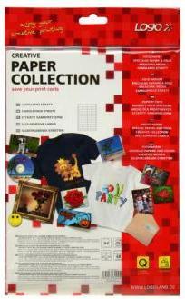 Immagine prodotto Logo Etichette A4, opache, bianche, 25 pezzi.