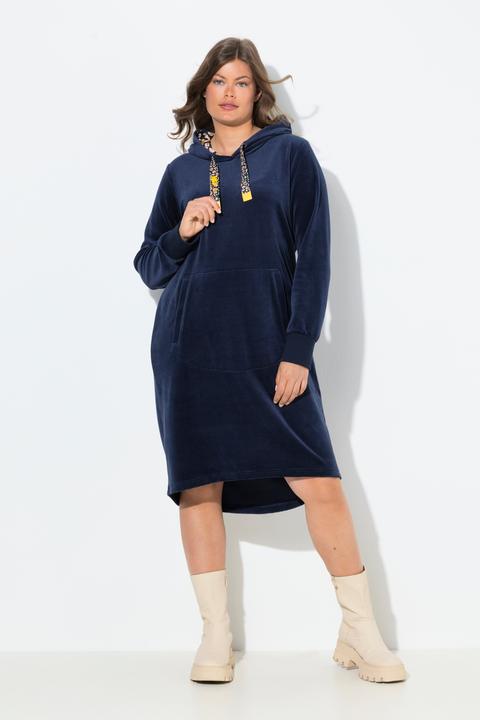 Produktbild Laurasøn Kapuzenkleid, fein Cordoptik, Langarm (54)