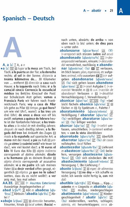 Actual product image Langenscheidt Praktisches Wörterbuch Spanisch (German, Spanish, 2022)