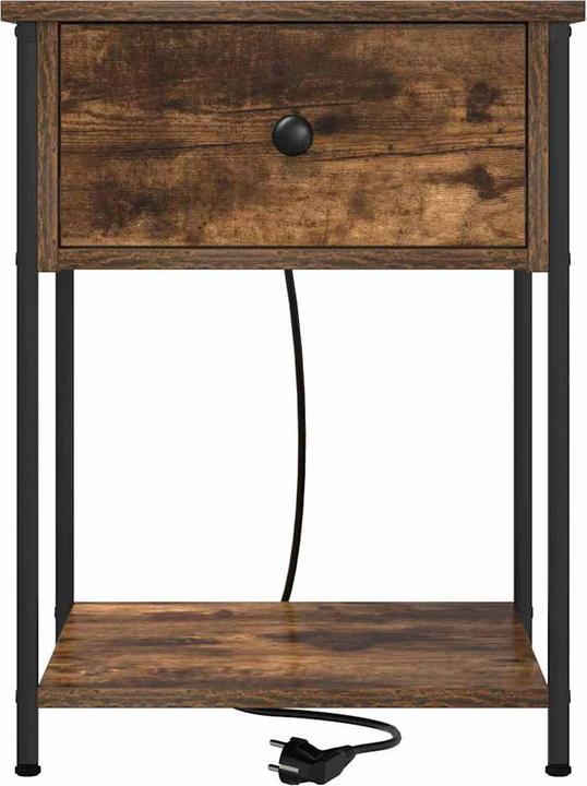 Actual product image vidaXL Modern bedside table (41 x 42 x 56 cm)