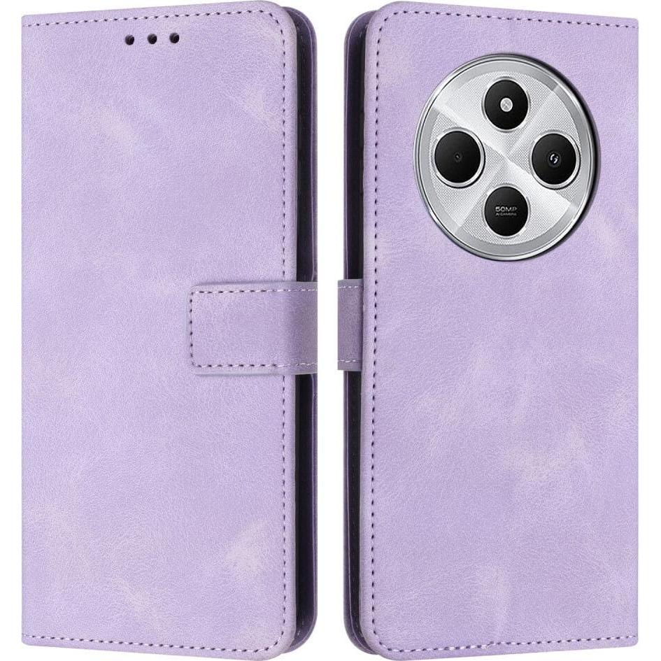 Cover-Discount Xiaomi Redmi 14C / Poco C75 – Wildleder Look Etui im Vintage Design (Xiaomi Redmi 14C, Xiaomi Poco C75), ...